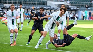 Testspiel zwischen Borussia Mönchengladbach und Real Sociedad San Sebastian