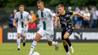 Borussia Mönchengladbachs Torben Müsel in Aktion 