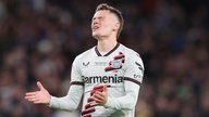 Florian Wirtz von Bayer Leverkusen im Europa-League-Finale gegen Atalanta Bergamo.