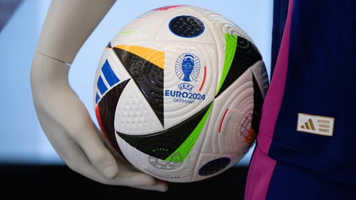 Der Spielball der Fußball-Europameisterschaft 2024 in Deutschland