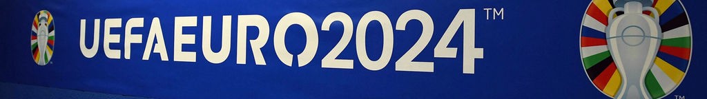 Das Logo der Fußball-EM 2024 in Deutschland.