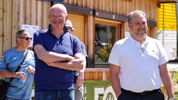 Vorstandsvorsitzender Hans-Peter Villis (l.) und Geschäftsführer Ilja Kaenzig vom VfL Bochum