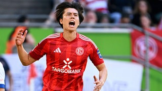 Ao Tanaka spielt gegen Hannover 96 nicht für Düsseldorf. Gerüchten zufolge steht er kurz vor einem Wechsel. 