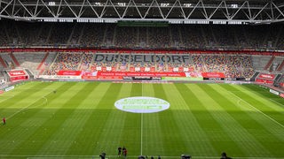 Die Düsseldorfer Arena.