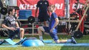 Schalke-Neuzugang Felipe Sanchez (rechts) beim Trainingslager in Mittersill