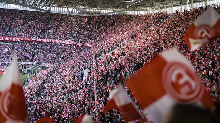 Die Arena von Fortuna Düsseldorf.