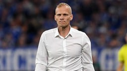 Karel Geraerts, Trainer des FC Schalke 04.