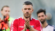 Lukas Podolski im Trikot von Gornik Zabrze.