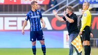 Künftig gemeinsam im Trainerteam des SC Paderborn: Uwe Hünemeier (l.) und Lukas Kwasniok.