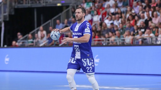 Kentin Mahe vom VfL Gummersbach in Aktion