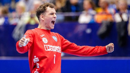 Constantin Möstl, Torwart des Handball-Bundesligisten TBV Lemgo Lippe.