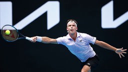 Daniel Altmaier musste sich in der ersten Runde der Australian Open Frances Tiafoe geschlagen geben.