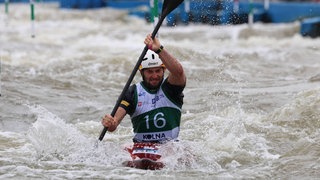 Slalom-Kanute Stefan Hengst.