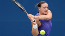 Tennisspielerin Jule Niemeier bei den US-Open