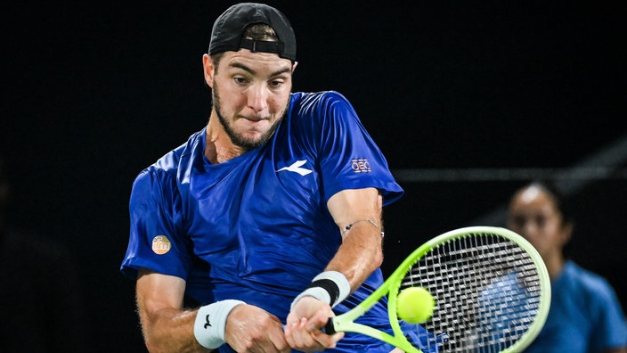 Jan-Lennard Struff beim ATP Masters in Paris