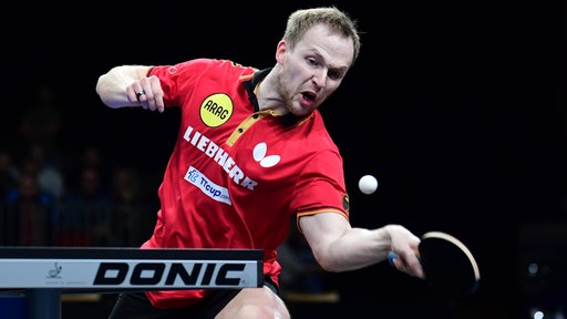 Benedikt Duda hat bei der Tischtennis-EM Silber gewonnen.