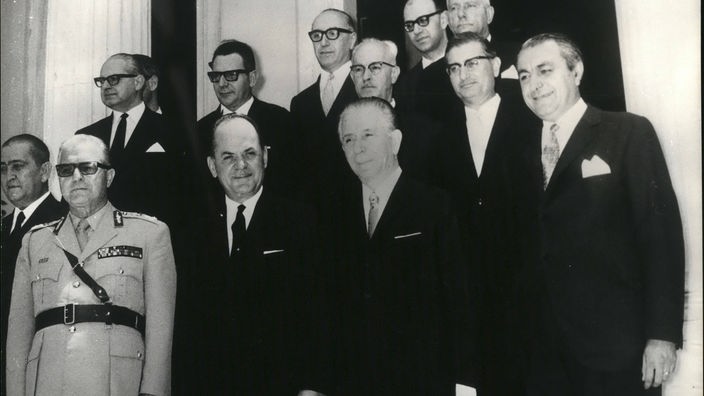 Junta in Griechenland im Juni 1968