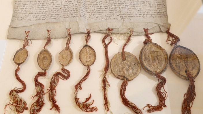 Original-Urkunde von 1237 mit Ersterwähnung von Cölln an der Spree