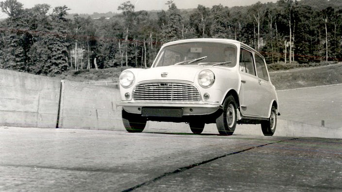 Der Mini-Minor von der British Motor Corporation (Aufnahme von 1969)