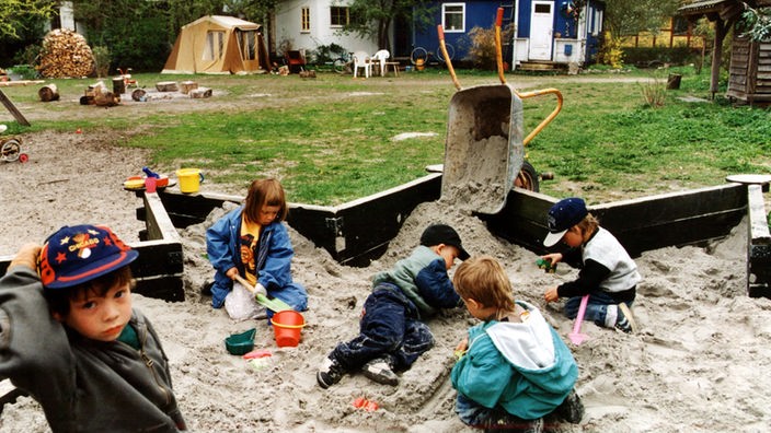Kinderspielplatz in Christiania (1996)