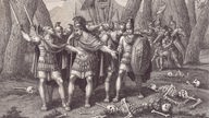Beisetzung der Gebeine der Varus-Legionen durch den römischen Feldherrn Germanicus