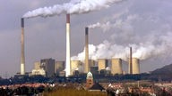 E.ON-Kraftwerk Scholven in Gelsenkirchen (Aufnahme von 2001)