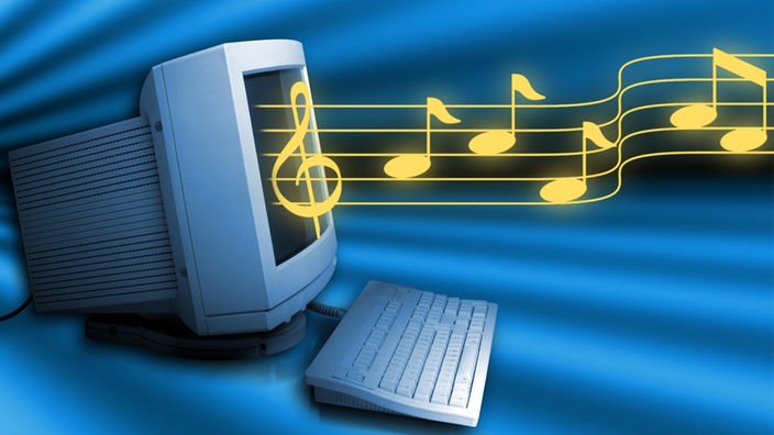 Musik aus dem Computer, grafische Darstellung