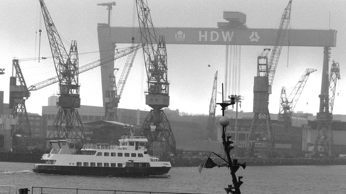 Werftgelände HDW, Howaldtswerke - Deutsche Werft AG