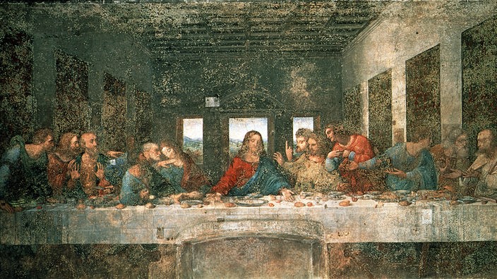 Vollendung von Da Vincis Gemälde Das letzte Abendmahl