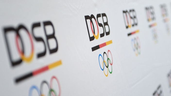 Logos des Deutschen Olympischen Sportbundes (DOSB) (Aufnahme vom 11.09.2014)