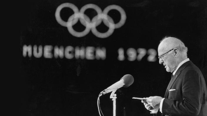 Avery Brundage, Präsident Internationales Olympisches Komitee