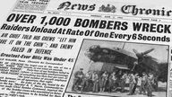 Britischer Zeitungsbericht über den "1.000-Bomber-Angriff" auf Köln in der Nacht vom 30.05. auf den 31.05.1942