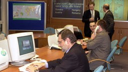 Lagezentrum des Bundesinnenministeriums am 29.12.1999