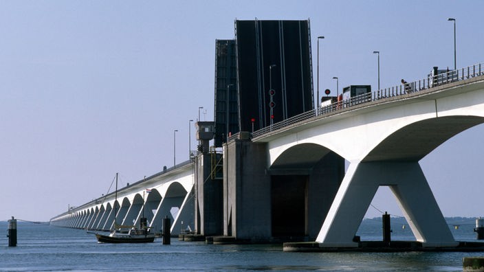 Zeelandbrücke in den Niederlande Osterschelde