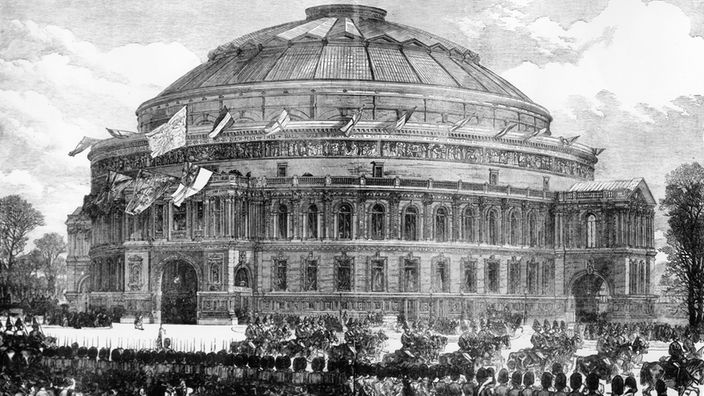 Eröffnung der Royal Albert Hall