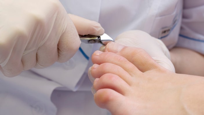 Fußpflege-Behandlung