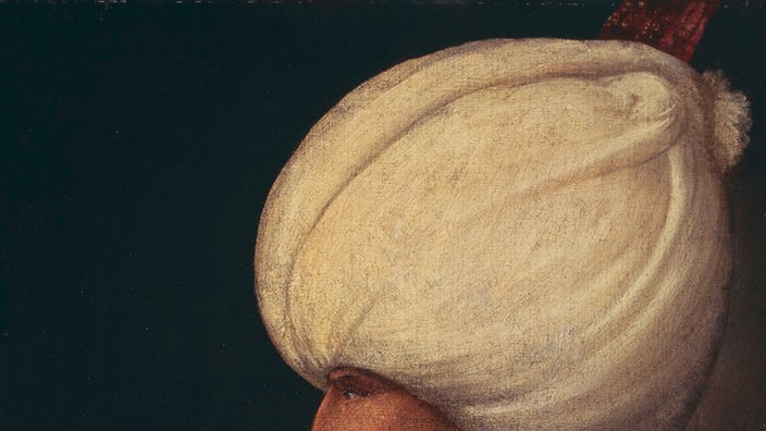 Porträt Sultan Suleyman I. der Prächtige