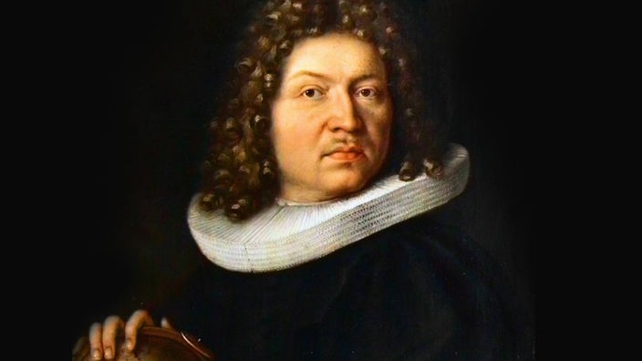 Porträt des Schweizer Mathematikers Jakob Bernoulli