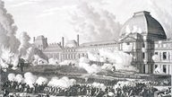 Sturm der Tuilerien 10. August 1792