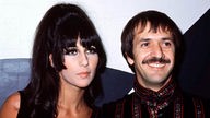 Sonny Bono mit Ehegrau Cher 1967 in Hollywood