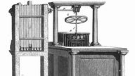 Historischer Elektromotor (um 1844)