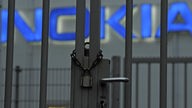 Nebeneingang zum Nokia-Werk in Bochum