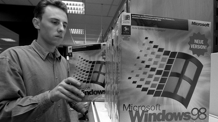 Windows 98 kommt auf den Markt