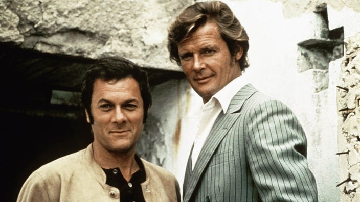 Roger Moore, Tony Curtis