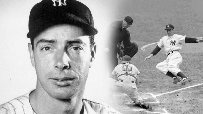 Die amerikanische Baseball-Legende Joe DiMaggio