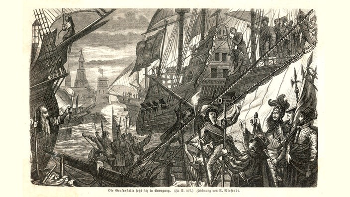 Spanische Armada bricht zu Englands Eroberung auf  