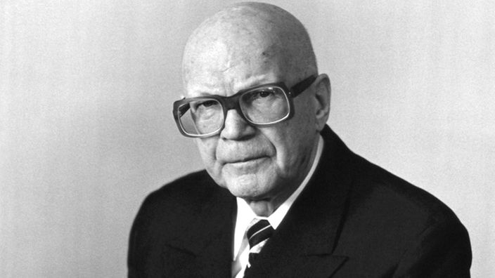 Urho Kekkonen, finnischer Staatspräsident