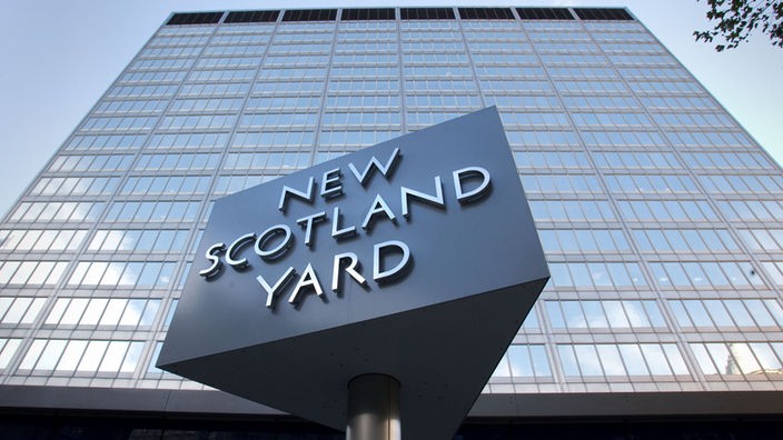 Das Gebäude von Scotland Yard