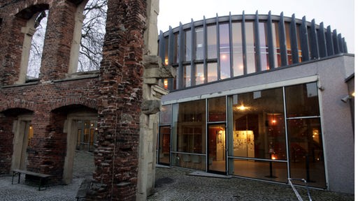 Blick auf das Theater in Münster