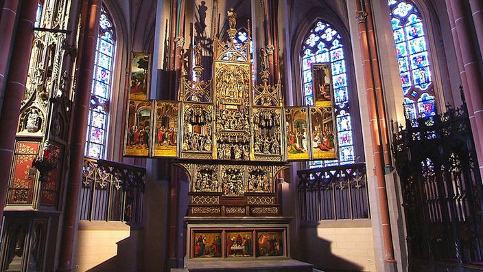West ART Meisterwerke: "Annenaltar" von Adrian van Overbeck, Propsteikirche in Kempen